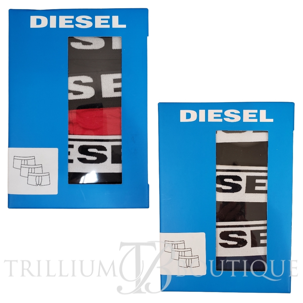 BUNDLE - DIESEL Men's Kory & Sebastian Boxers Underwear 6 Pairs NWT